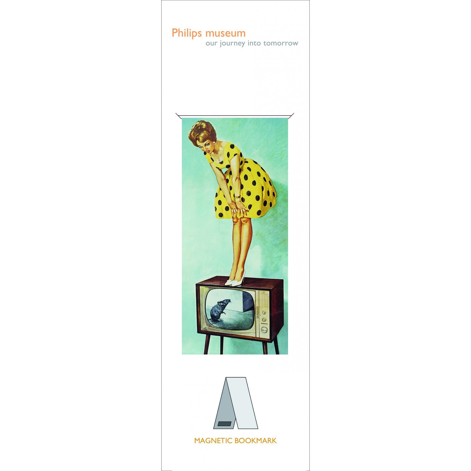 Semn de carte magnetic Television, Philips Museum